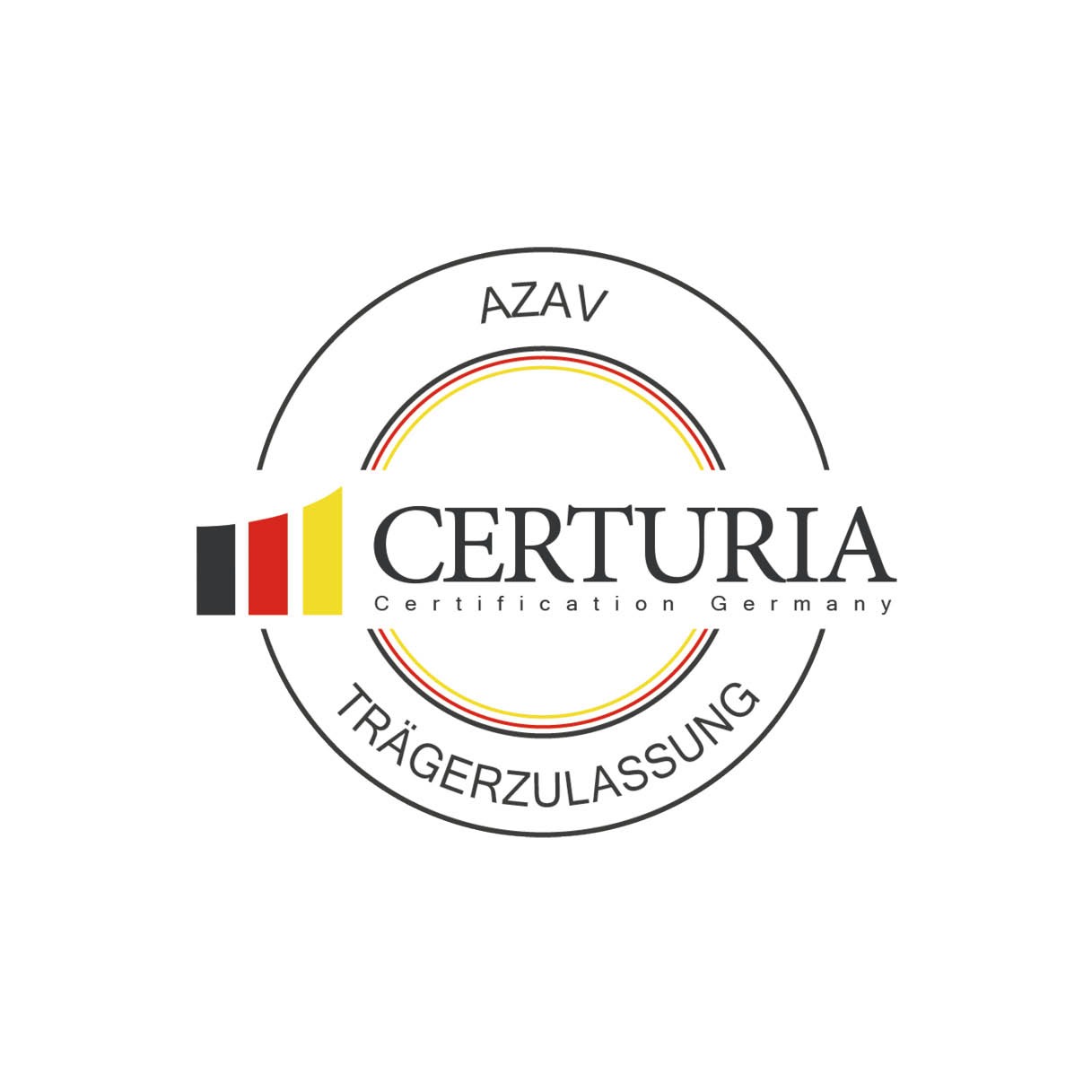 Logo Zertifikat Certuria Siegel AZAV_B