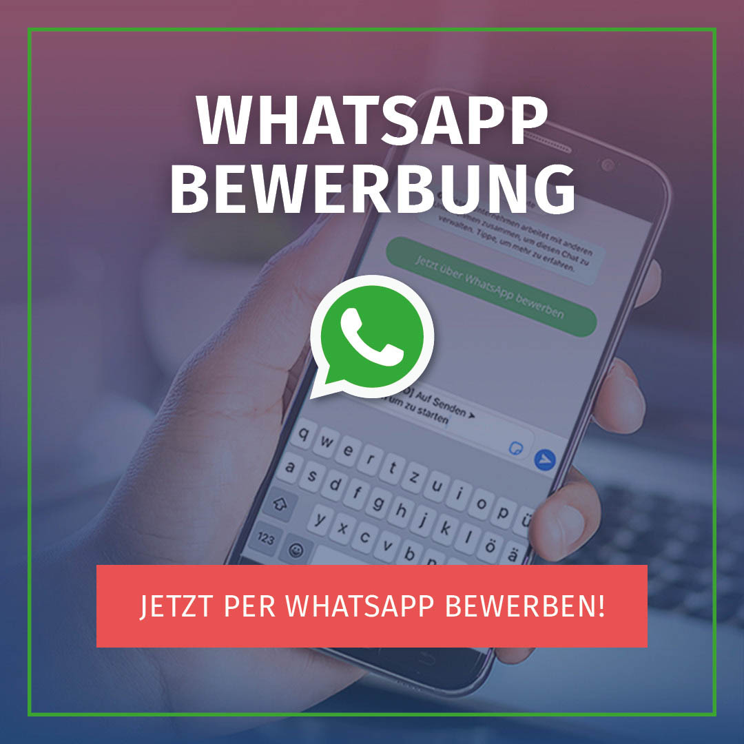 W.I.S. Sicherheit WhatsApp Bewerbung Mobil